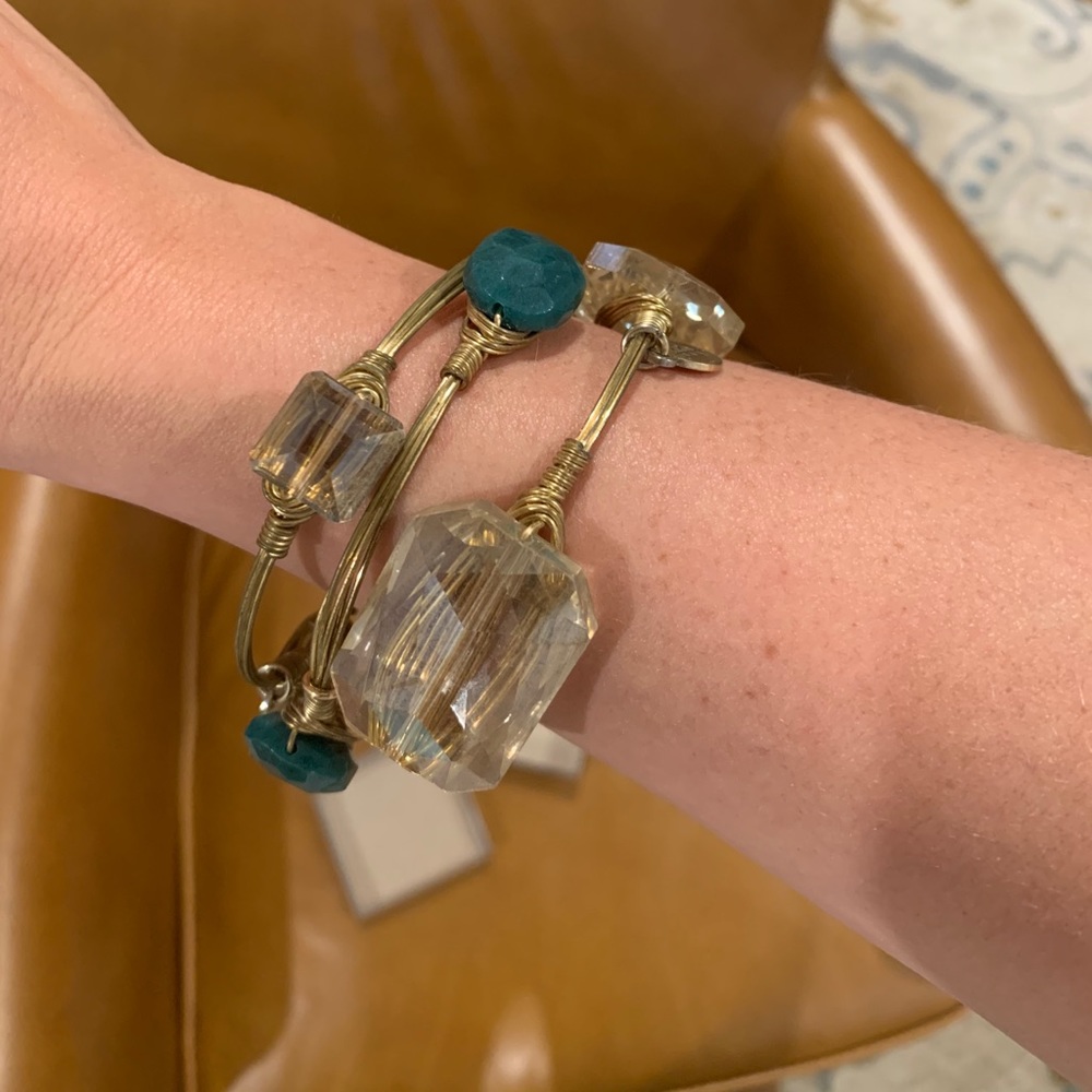 Bourbon & Bowties Set of 3 Bangle Bracelets